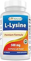 Algopix Similar Product 3 - Best Naturals LLysine 500 mg 250