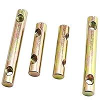 Algopix Similar Product 13 - PSCCO 4PCS 2 Holes Cylindrical Barrel