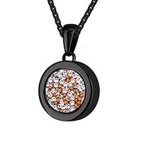 Algopix Similar Product 5 - Quiges Black Stainless Steel 12mm Mini