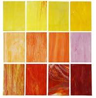 Algopix Similar Product 1 - Lanyani 10 Sheets Variety Stained Glass