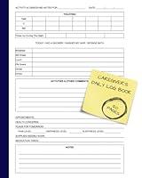 Algopix Similar Product 9 - Caregiver Daily Log Book 120 Pages