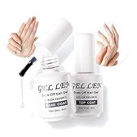 Algopix Similar Product 9 - Gellen Gel Top and Base Coat 2pcs
