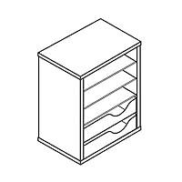 Algopix Similar Product 18 - HON Paper Manager Vertical Cabinet