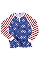 Algopix Similar Product 3 - Tipsy Elves Mens American Flag Henley