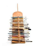 Algopix Similar Product 17 - Leather Artist Roll Paint Brush Case