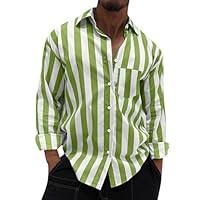 Algopix Similar Product 5 - Green Shirts for MenShirt Men Work