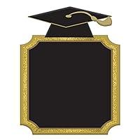 Algopix Similar Product 10 - Grad Cap MDF Glitter Finish Chalkboard