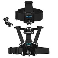 Algopix Similar Product 5 - TELESIN Head Strap Belt Mount Chest