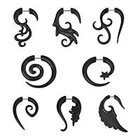 Algopix Similar Product 9 - IPINK Horn Spiral Stretcher Angel Wing
