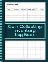 Algopix Similar Product 1 - Coin Collecting Inventory Log Book