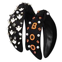 Algopix Similar Product 5 - 2PCS Halloween Headbands for Women