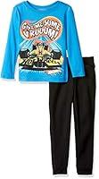 Algopix Similar Product 4 - Hot Wheels Boys Little Long Sleeve Tee