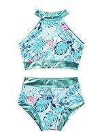 Algopix Similar Product 4 - Moily Kids Girls Mermaid 2 Pcs Tankini