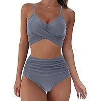 Algopix Similar Product 18 - High Waisted Bikini Swimsuits for