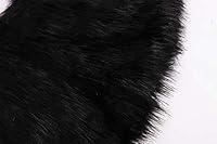 Algopix Similar Product 11 - Flower Girls Wrap Shawl Faux Fur
