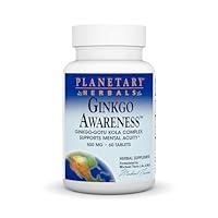 Algopix Similar Product 11 - Planetary Herbals Ginkgo Awareness