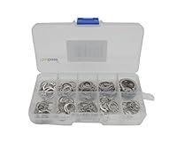 Algopix Similar Product 9 - Haobase 100Pcs 10 Size 304 Stainless