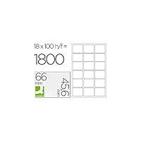 Algopix Similar Product 12 - QConnect 925687 SelfAdhesive Labels
