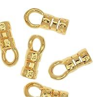 Algopix Similar Product 10 - Beadaholique Cord Ends Fancy Crimp