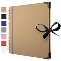 Algopix Similar Product 9 - Bstorify Scrapbook Album 60 Pages 8 x