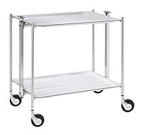 Algopix Similar Product 17 - PLATEX Textable Trolley 2 Shelves
