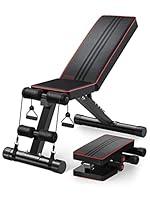 Algopix Similar Product 4 - Yoleo Adjustable Weight Bench  Utility