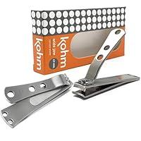 Algopix Similar Product 20 - KOHM Curved Nail Clippers with Nail