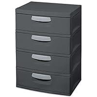 Algopix Similar Product 13 - Sterilite 01743V01 4 Drawer Storage