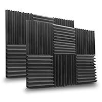 Algopix Similar Product 3 - Pyle Wall Soundproofing Foam Panel Kit
