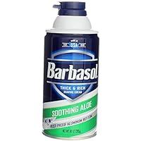 Algopix Similar Product 12 - Barbasol Soothing Aloe Thick  Rich