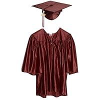 Algopix Similar Product 6 - Happy Graduates Large Maroon Shiny