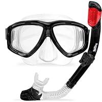 Algopix Similar Product 4 - PRODIVE Premium Dry Top Snorkel Set 