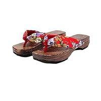 Algopix Similar Product 9 - Womens Fashion Bohemia Comfy Platform