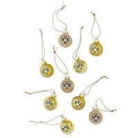 Algopix Similar Product 1 - BVB Mini Christmas Tree Baubles Set of