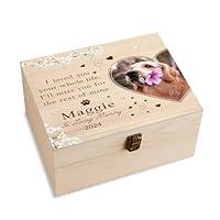 Algopix Similar Product 8 - Personalized Pet Memorial Keepsake Box