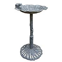 Algopix Similar Product 20 - Oakland Living Frog Bird Bath Verdi