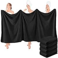 Algopix Similar Product 4 - Preboun 4 Pcs Oversized Fleece Bath