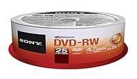 Algopix Similar Product 16 - Sony 25DMW47SPM DVDRW 2X 47GB Spindle