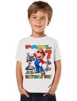 Algopix Similar Product 13 - Mario Bros Birthday Shirt Mario Bros
