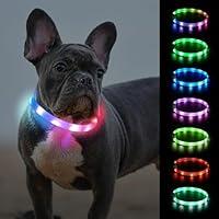 Algopix Similar Product 13 - Joytale Light Up Dog Collar Rainproof