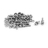 Algopix Similar Product 17 - uxcell M16 x 8mm 304 Stainless Steel