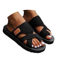 Algopix Similar Product 15 - Flat Casual Open Toe Beach Sandals For