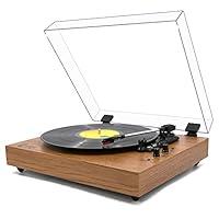 Algopix Similar Product 4 - Vintage Turntable Bluetooth Record