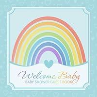 Algopix Similar Product 5 - Baby Shower Guest Book Welcome Baby