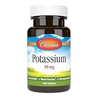 Algopix Similar Product 18 - Carlson  Potassium 99 mg Promotes