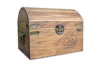 Algopix Similar Product 14 - Rustic Wooden Card Chest  Rustic