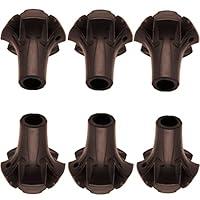 Algopix Similar Product 11 - Trekking Poles Tips Set  Pack of 6 to