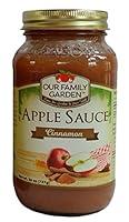 Algopix Similar Product 5 - Our Family Garden Applesauce (Cinnamon)