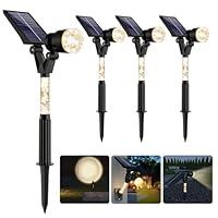 Algopix Similar Product 6 - XMCOSY Solar Spot Lights Outdoor