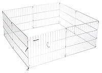 Algopix Similar Product 3 - Precision Pet 18 in Silver ExPen with